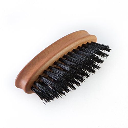 ZilberHaar Soft Pocket Beard Brush â€“ 100% Boar Bristles with Firm Natural Hair â€“ Best Beard and Skin Care for Men and Beard Grooming â€“ Pocket Size and Travel Friendly â€“ German Quality