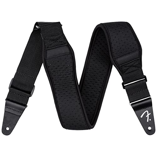 Fender Bassman Neoprene Strap - 2.5 Wide - Color: Black