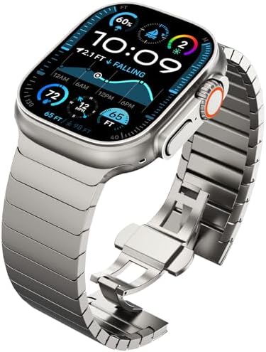 Amazon.com: NewWays Magnetic Link Bracelet Compatible with Apple
