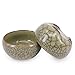 ZHAMS Kungfu Teacup,Chinese Long-Quan Celadon Teacup,Tea Set, Set of 4
