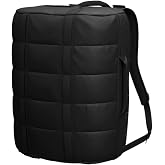 Db Journey Roamer Duffel Bag, Travel Duffel Backpack, Convertible Weekender with Ergonomic Straps for Comfort, Carry On with Roller Bag Hook Up System, 40L - Black Out
