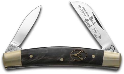 BUCK CREEK Cobra Bufflo Horn Congress Pocket Knife Knives