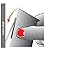 1InTheOffice Cubicle Clips, White, 12/Pack (White)