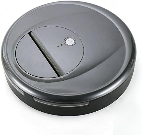 Vacuum Cleaner Robot, FINE DRAGON Automatic Robotic Vacuum Cleaner High Suction Cleaning for Hard Floor and Thin Carpets (Gray)