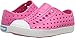 Native baby-girls Jefferson Water Proof Shoes, Hollywood Pink/Shell White, 4 Medium US Toddler