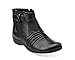 Clarks Women's Kessa Paviilion Ruched Ankle Boot