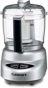 Cuisinart DLC-2ABC Mini Prep Plus Food Processor Brushed Chrome and Nickel