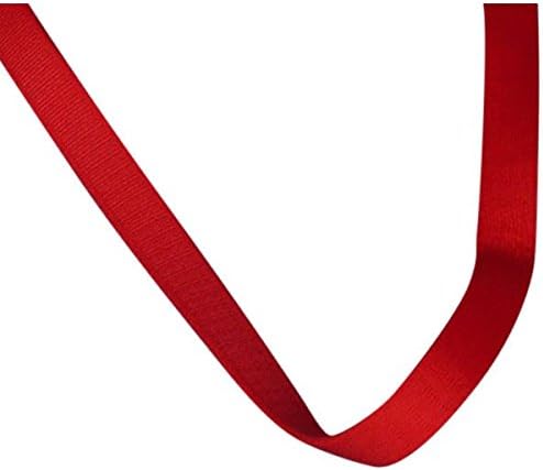 Porcelynne Red Bra Underwire Plush Back Casing Channeling - 1 Yard