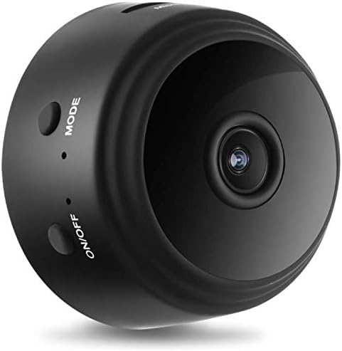 Mini Surveillance Camera Nanny Cam - with 16 GB Memory Card, Easy to Setup and Use, Watch Over Your Dog, Kids, Home, Office - Night Vision, Motion Detection - Small Indoor Video Security System WiFi