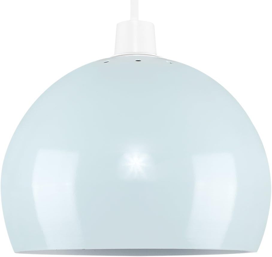 duck egg blue ceiling pendant