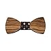 Men's Wooden Bow Tie Wood Wedding Bowtie Best Gift Choice