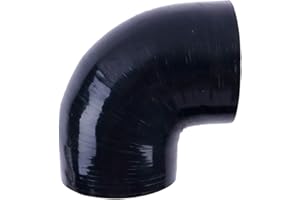 OHOB-COOL 90 Degree Elbow Silicone Coupler Hose ID 4 Inch (102mm),4-Ply Turbo/Intercooler/Intake Piping Couplers Industrial Hydraulic