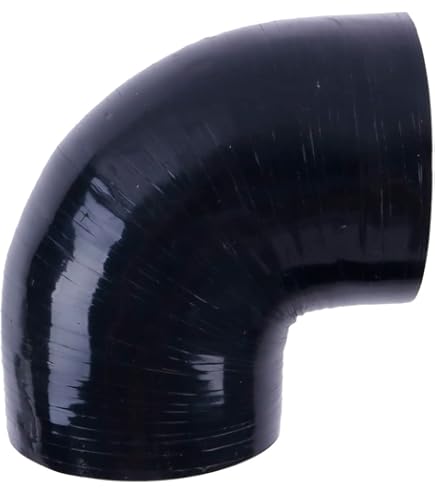 4 Inch 45 Degree Silicone Hose Elbow - 4-Ply 5mm Thickness With T-Bolt Clamps For Turbo Piping