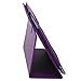 HDE Case for Original iPad 1st Generation - Slim Fit Leather Cover Stand Folio with Magnetic Closure for Apple iPad 1 (Purple)