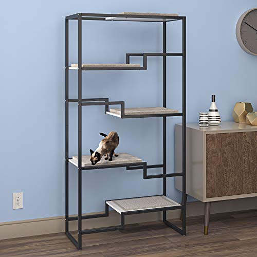 THE REFINED FELINE Metropolitan Cat Condo, Modern Furniture for