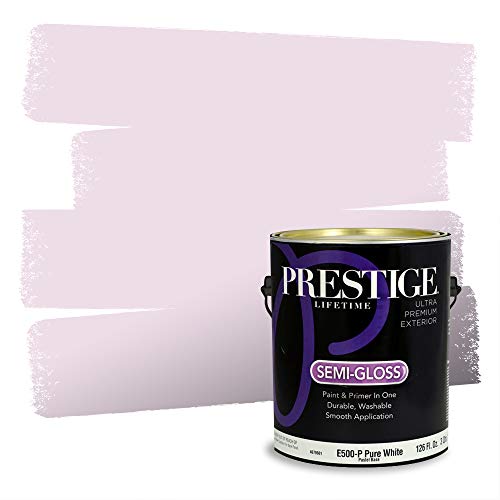 PRESTIGE Paints Exterior Paint and Primer In One, 1-Gallon, Semi-Gloss, Compara…