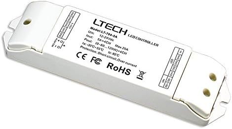 LEDENET 1-10V LED PWM digital Dimming Driver 5A 4Channel for 12V 24V LED Strip Lights