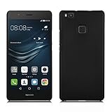 Huawei P9 Lite case, KuGi ® Huawei P9 Lite case- High quality ultra-thin PC Hard Case Cover for Huawei P9 Lite smartphone (Black)