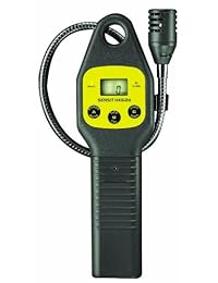 TPI hxg 2d sensit Combustible Detector de fugas de gas con funda de transporte duro, visualización digital, 3 x C celdas Baterías, 10ppm Sensibilidad, 16" longitud de cuello de cisne