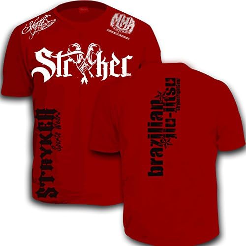 Stryker Fight Gear Y Gloves Shorts Sleeve T-shirt Top Tapout UFC Brazilian Jiu Jitsu Boxing