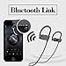 Kalinco Bluetooth Headphones,Superior Sports in-Ear Earphones w/MIC Richer Bass HiFi Stereo,IPX7 Waterproof HD Stereo 7-9 Hrs Playback Noise Canceling Headsets for Workout, Gym Running.