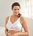 Glamorise Women's MagicLift Active Support Bra, White, 44DD
