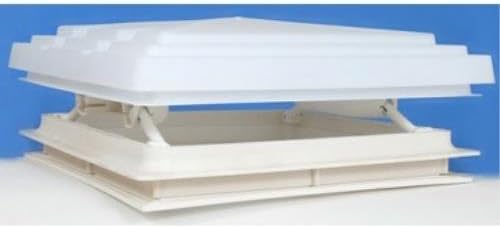 MPK Roof Sky Light 400 x 400mm Caravan Motorhome Flynet White