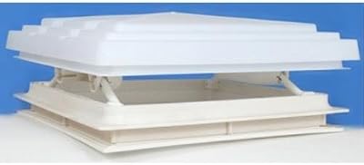 MPK Roof Sky Light 400 x 400mm Caravan Motorhome Flynet White