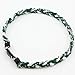 Twisted 2 Rope Braided Titanium Ionic Sports Necklace/Bracelet Baseball Bracelet