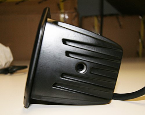 2x 18w Square LED Work/Driving Light - Flush Mount - Flood Pattern