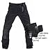 ZAPT 2 PCS Tactical EVA Knee Pads Airsoft Paintball Military Combat Protective Gear Knee Pad Tactical Pants Work Trousers (Black)