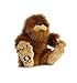 Aurora® Mysterious Fantasy Big Foot Stuffed Animal - Mythical Companion - Imaginative Adventures - Brown 16.5 Inches