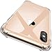 CASEKOO iPhone Xs Case Only, Crystal Clear Protective Soft TPU [Shock Absorption] Slim Transparent Cover for iPhone Xs 5.8 inch (2018) - Full Clear