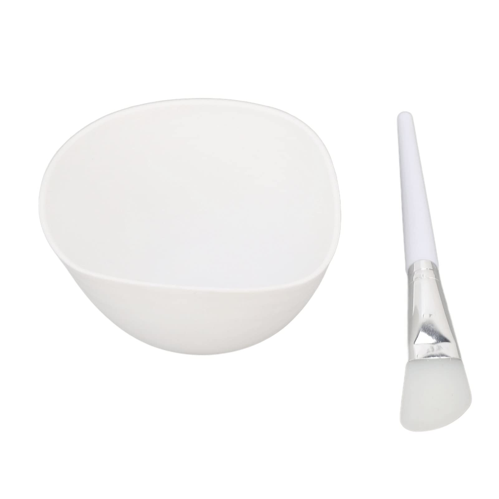 SPA Facial Mask Kit, Mask Bowl and Brush Set, Homemade Mask Mixing Bowl Set, Foldable DIY Face Mask Mixing Bowl Kit,Facemask Mixing Silicone Tool