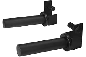 Yes4All Olympic Weight Plate Holder Attachment for 2x2-3x2 Inch Power & Squat Racks - Fit 2 Inches Weight Plates