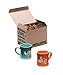 Wildini BittyMugs Lion/Rhinoceros - Kid Sized Mugs, 4oz Ceramic, BPA FREE, Waldorf Preschool Mug, Kids Cup, Animal Mug Set, Hot Chocolate Mug, Milk Mug, Espresso Mug, Gift for Kids, for Small Hands