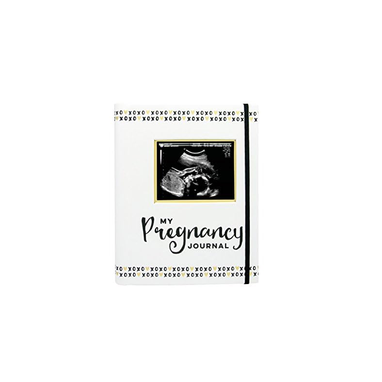 Pearhead My Pregnancy Journal, Pregnancy Keepsake Book, Pregnancy Milestone Memory Book, Baby Photo Album, Gender…