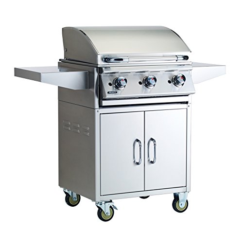 Bull Outdoor Products 73009 Commercial Griddle Cart Natural Gas