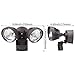 LEONLITE Dual-Head Motion Activated LED Security Light, 3300lm Ultra Bright, 30W (200W Equiv.), ETL & DLC Listed, IP65 Waterproof, 5000K Daylight, 5 Years Warranty -Brown