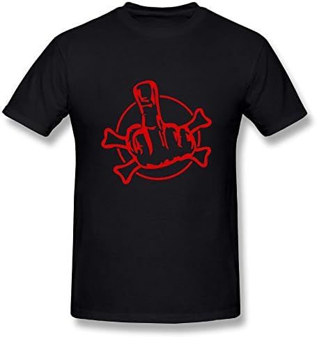 The Fuck Off And Dies New Man's Novelty Round Collar Short Sleeve T-shirt