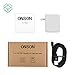 ONSON iPhone Charger,4.8A 24W Dual USB Portable Travel Wall Charger Adapter with Foldable Plug+6FT Long Apple Lightning Cable Charging Cord for iPhone 7/7Plus/6S/6S Plus/6/5S/SE/5C,iPad Air/Mini/Pro