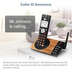 AT&T CL82267 DECT 6.0 2-Handset Cordless Phone for