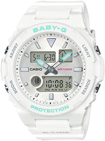 [カシオ] 腕時計 ベビージー G-LIDE BAX-100-7AJF レディース ホワイト