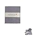 COTTONVILL Cotton Solid Precut Quilting Fabric Bundle 42 pcs, Gray (5