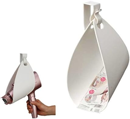 HAILY, Hair Dryer Holder, Hang on Towel Holder, Hair Dryer Hanging Rack Organizer