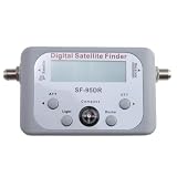 AGPtek Digital Satellite Signal Finder Meter for Dish Network Directv FTA with Compass and Audio Tone