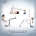 JBM Yoga Block Plus Strap with Metal D-Ring Yoga Brick Cork Yoga Block 6 Colors - High Density EVA Foam Yoga Block to Support and Deepen Poses Odor-Resistant