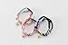 Necoichi Chirimen Cat Collar with Clover Bell (Pastel Pink)