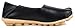 Kunsto Women's Leather Casual Loafer Shoes US Size 8 Black
