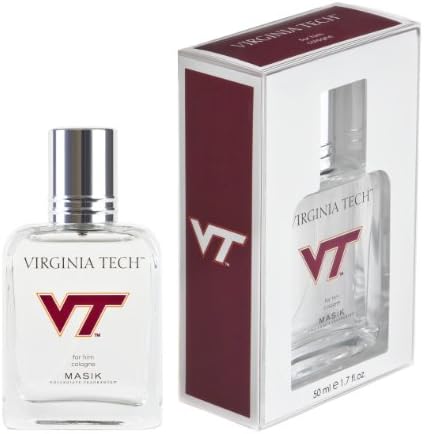 Masik Collegiate Fragrances Cologne Spray for Men, Virginia Tech, 1.7 Ounce